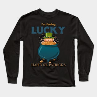 I'm feeling lucky Long Sleeve T-Shirt